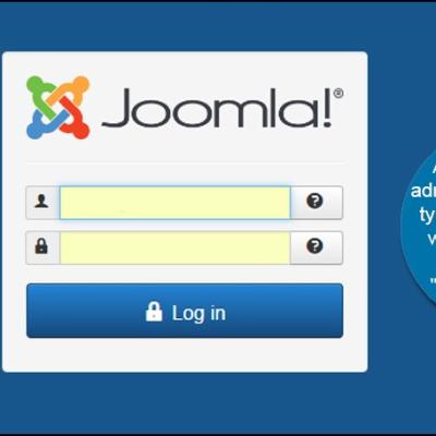 Joomlaadminlogin