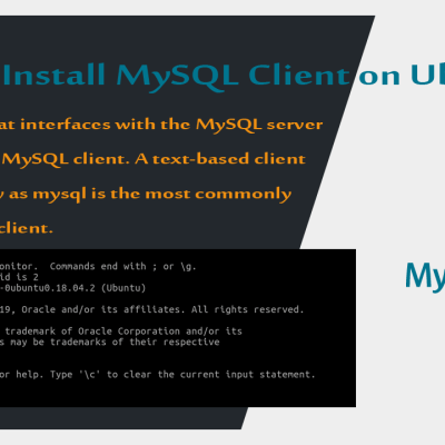 Ubuntu Mysql Client