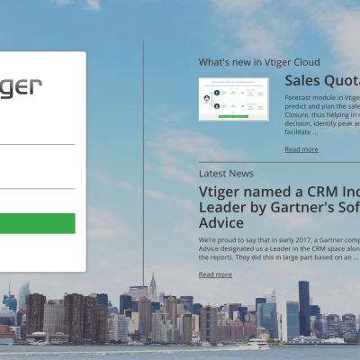 Community Login Page