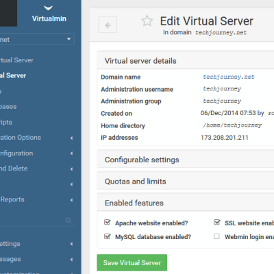 Virtualmin Enable Ssl