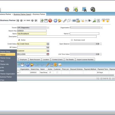 Compiere Erp Training Business Partner