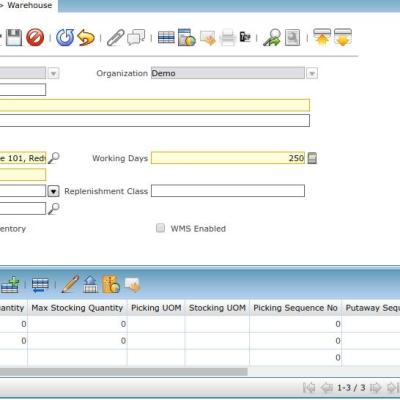 Compiere Erp Training Main Menu3