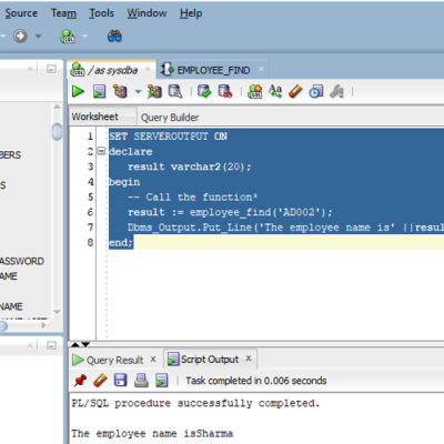 Function In Oracle2 1